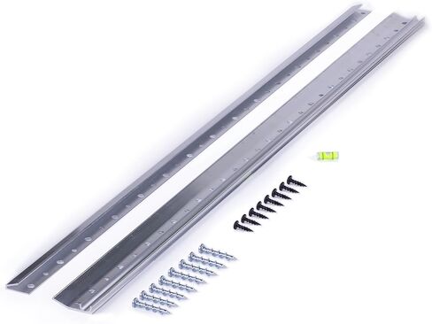 Hangman - Professional French Cleat – For Mirrors, Pictures, Ledges, Cabinets & Headboards - Aluminum: CBH-18 in Saudi Arabia
