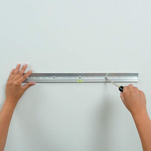 Hangman - Professional French Cleat – For Mirrors, Pictures, Ledges, Cabinets & Headboards - Aluminum: CBH-18 in Kuwait