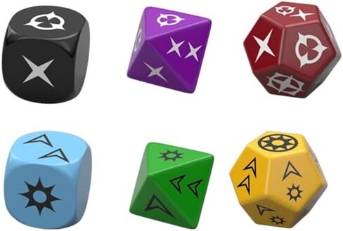 لعبة Genesys RPG DICE Pack - عزز مغامرات الطاولة الخاصة بك! من إنتاج إيدج ستوديو in Kuwait