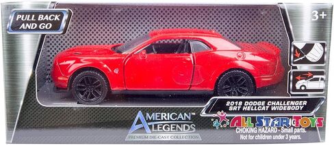 American Legends ( RED 2018 Dodge Challenger Hellcat Widebody in Saudi Arabia