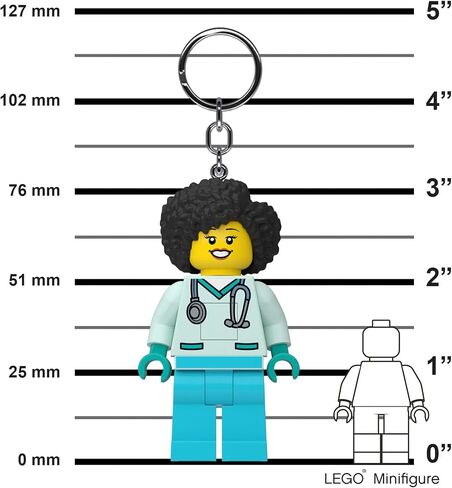 LEGO Classic Dr. Flieber Keychain Light - 3 Inch Tall Figure (KE192) in Saudi Arabia