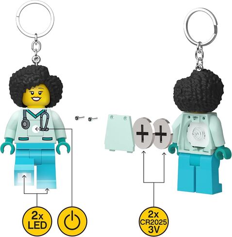 LEGO Classic Dr. Flieber Keychain Light - 3 Inch Tall Figure (KE192) in Saudi Arabia