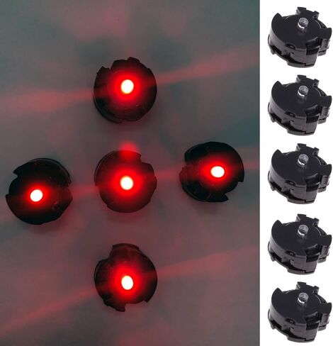 Yikko 5PCS LED Units for Gundam Models Kits, MG LED Unit Set for Gundam 00 MG GN-X Light Up Certain Models Hobby Accessories (Green) in Saudi Arabia