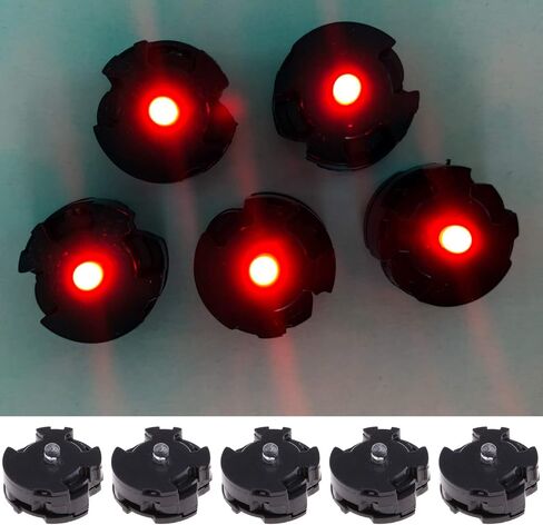Yikko 5PCS LED Units for Gundam Models Kits, MG LED Unit Set for Gundam 00 MG GN-X Light Up Certain Models Hobby Accessories (Green) in Saudi Arabia