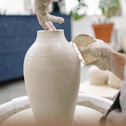 مجموعة ادوات تشكيل القدم الفخارية من الفخار بتصميم ضلع للقدم للفخار والسيراميك in Kuwait