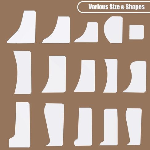 مجموعة ادوات تشكيل القدم الفخارية من الفخار بتصميم ضلع للقدم للفخار والسيراميك in Kuwait