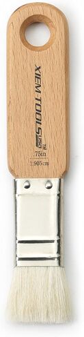 Xiem Tools Handcrafted Short Cut Glaze Brush for Pottery and Ceramics (1 inch) in Kuwait