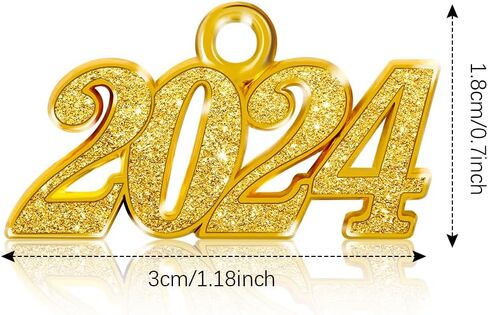 2025 Graduation Tassel Charm, Silver Year Charm, 2025 Tassel Charms for Graduation Cap, Silver 2025 Charms for Graduation Decorations, Graduation Charms 2025, Memorial Graduation Tassel Charm in Kuwait