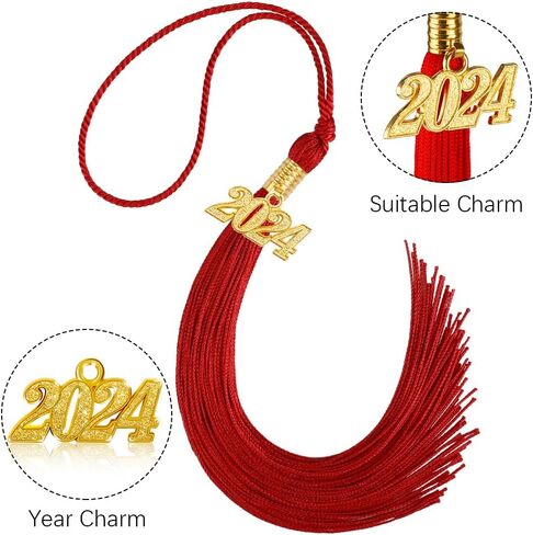 2025 Graduation Tassel Charm, Silver Year Charm, 2025 Tassel Charms for Graduation Cap, Silver 2025 Charms for Graduation Decorations, Graduation Charms 2025, Memorial Graduation Tassel Charm in Kuwait