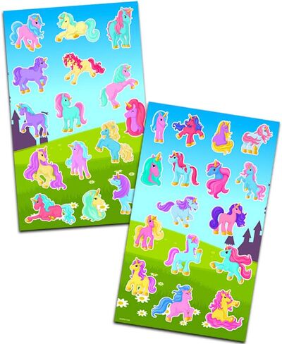 مجموعة كتب تلوين أفرو يونيكورن الرائعة للأطفال - حزمة مع كتابين لأنشطة يونيكورن مع وشوم يونيكورن وألعاب وألغاز والمزيد من الملصقات الإضافية | كتب تلوين يونيكورن للبنات 4-8 in Kuwait