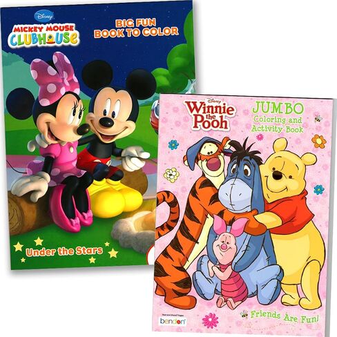 Bundle of 6 Coloring Activity Books for Girls Ages 3-6 - Assorted Licensed Bulk Coloring Book Set for Kids Featuring Gabby’s Dollhouse, Peppa Pig and More in Saudi Arabia