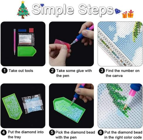 مجموعات الرسم الماسي لعيد الحب للبالغين - رسم فني 5D DIY على شكل قلب الحب الماسي مع الماس الحفر الكامل للنقاط الماسية للبالغين المبتدئين، صور فنية للأحجار الكريمة، ديكور زهور عيد الحب in Kuwait