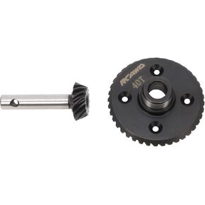 ترس حلقي RCAWD 40T وترس ترس أمامي وخلفي 14T لـ 1/10 Losi Baja Rey يقوم بترقية LOS03020V2، أجزاء قفز شديدة التحمل 40CrMo لـ #LOS232008 أسود in Saudi Arabia
