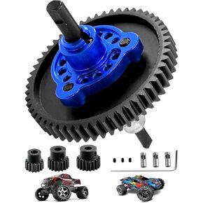 RCarmumb RC 54T Slipper Clutch ترقيات الجزء لـ Slash Stampede Rustler 4X4(VXL)، ترس معدني 54T مع مجموعة تروس Pinions (15T 17T 19T)، مزيل قابض النعال يقفز، #6878، أحمر in Kuwait