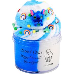 New Blue Cake Cloud Slime,Soft and Non-Sticky Cloud Slimes, Scented DIY Slime Kit for Girls Boys, Kids Party Favors Slime Putty Toy，Stress Relief Toy for Kids in Saudi Arabia