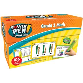 Teacher Created Resources Power Pen Learning Cards: Math, Grade 2, 5.5", x 3.5", Multicolor in Saudi Arabia