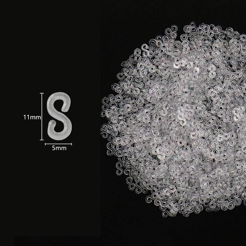 1600 قطعة من المشابك المطاطية، مشابك بخطاف لسوار مطاط، وصلات مطاطية ممتازة قابلة لإعادة التعبئة، طقم إكسسوارات صناعة يدوية يدوية يدوية (أبيض) in Kuwait