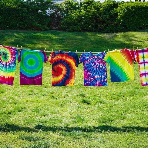 Tulip One-Step Tie-Dye Kit Tulip Fabric 36028 Fdy Super Big 12-Color Tie Dye Kit Bundle, As Detailed in Saudi Arabia