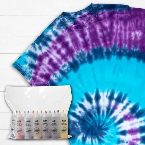 Tulip One-Step Tie-Dye Kit Tulip Fabric 36028 Fdy Super Big 12-Color Tie Dye Kit Bundle, As Detailed in Saudi Arabia