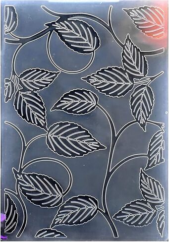Kwan Crafts Leaves Plastic Embossing Folders for Card Making Scrapbooking and Other Paper Crafts in Saudi Arabia