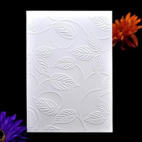 Kwan Crafts Leaves Plastic Embossing Folders for Card Making Scrapbooking and Other Paper Crafts in Saudi Arabia