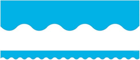 Teacher Created Resources Aqua Scalloped Border Trim (5703) in Saudi Arabia