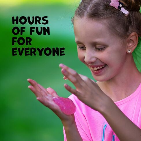 هدايا الحفلات للأطفال - عبوة من 48 قطعة من السلايم للحفلات الكبيرة - 1.5 بوصة - معجون ضوضاء صغير بألوان نيون متنوعة - ألعاب كبيرة - حشوات للجوارب - وهدايا حفلات أعياد الميلاد - عبوة كبيرة مكونة من 4 دزينة in Kuwait