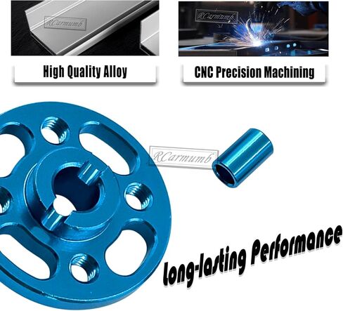 Rcarmumb 68T مجموعة تروس عالية السرعة ترقيات جزء لـ Tamiya TT02,54500 مجموعة تروس 68T من سبائك الألومنيوم تقفز in Saudi Arabia