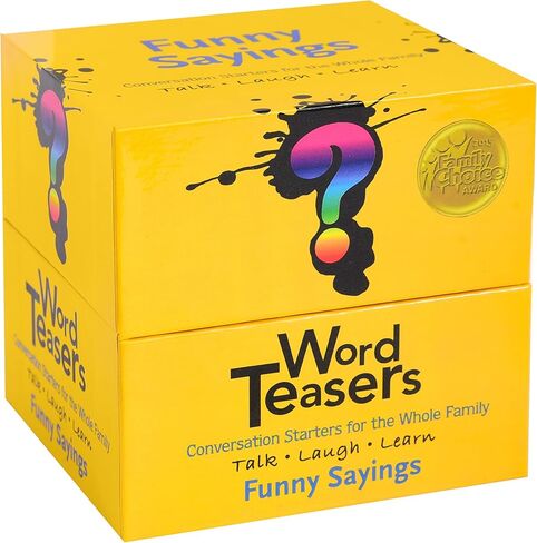 ؟ WORD TEASERS أقوال رياضية مضحكة - بداية محادثة ممتعة ومضحكة - لعبة معلومات رياضية للأطفال والكبار - لعبة بطاقات رياضية حول العبارات الرياضية الشائعة - 150 بطاقة معلومات رياضية in Saudi Arabia