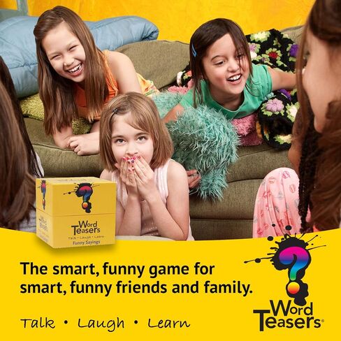 ؟ WORD TEASERS أقوال رياضية مضحكة - بداية محادثة ممتعة ومضحكة - لعبة معلومات رياضية للأطفال والكبار - لعبة بطاقات رياضية حول العبارات الرياضية الشائعة - 150 بطاقة معلومات رياضية in Saudi Arabia