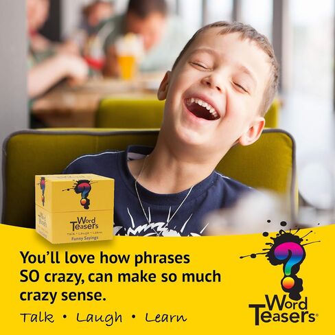 ؟ WORD TEASERS أقوال رياضية مضحكة - بداية محادثة ممتعة ومضحكة - لعبة معلومات رياضية للأطفال والكبار - لعبة بطاقات رياضية حول العبارات الرياضية الشائعة - 150 بطاقة معلومات رياضية in Saudi Arabia
