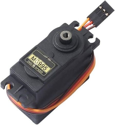 WST تاور بي MG995 انالوج سيرفو رقمي عالي السرعة 180 درجة، محمل كروي معدني عالي السرعة متوافق مع جي ار فوتابا اتش بي اي روبوت كوادكوبتر بدون طيار وهليكوبتر وقارب × 2 قطعة in Kuwait