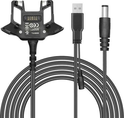 كابل شحن USB وبيانات محسّن من PCASSO مع محول لسلسلة Zebra TC70، TC77، TC72، TC75 - توافق عالمي عالي السرعة ومتين للشحن الفعال ومزامنة البيانات CBL-TC7X-USB1-01 in Kuwait