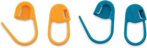 Clover Jumbo Locking Stitch Markers Notion, Assorted in Saudi Arabia