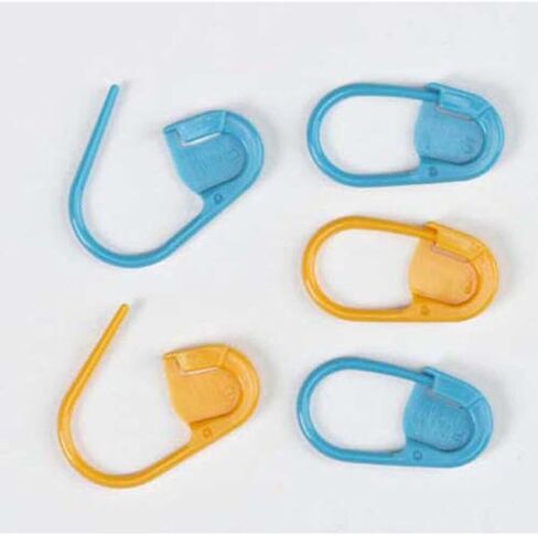Clover Jumbo Locking Stitch Markers Notion, Assorted in Saudi Arabia