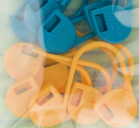 Clover Jumbo Locking Stitch Markers Notion, Assorted in Saudi Arabia