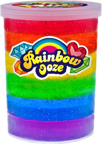 JA-RU Mega 1Lb Rainbow Putty Slime Kit Neon Glitter Colors (1 Unit) Unicorn Colors Glitter Putty Crystal Clear Slime Fidget Toy Squishy & Stretchy. Arts & Crafts Girls Party Favor Toy Supplies 4636-1 in Saudi Arabia