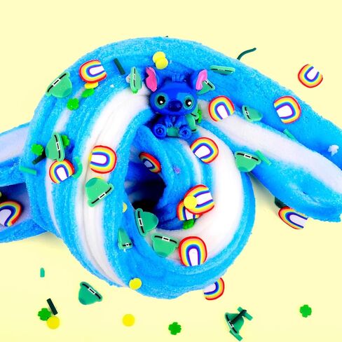 New Blue Cake Cloud Slime,Soft and Non-Sticky Cloud Slimes, Scented DIY Slime Kit for Girls Boys, Kids Party Favors Slime Putty Toy，Stress Relief Toy for Kids in Saudi Arabia