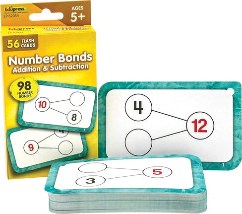 Teacher Created Resources Number Bonds Flash Cards - Addition and Subtraction (EP62054) in Saudi Arabia