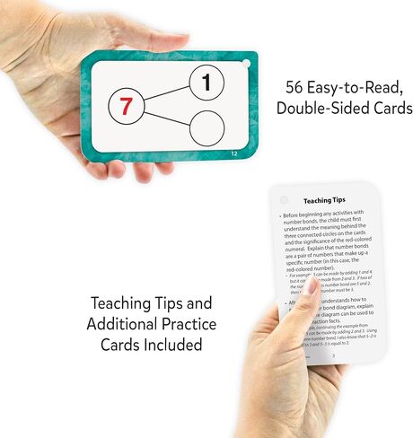 Teacher Created Resources Number Bonds Flash Cards - Addition and Subtraction (EP62054) in Saudi Arabia