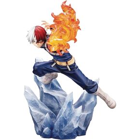 Kotobukiya My Hero Academia: Shoto Todoroki (Version 2) ARTFX J Statue, Multicolor in Kuwait