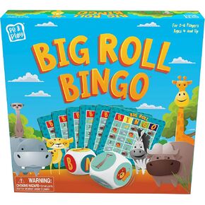 Big Roll Bingo: Safari - Take a Walk on The Wild Side by Pressman, Multi Color in Saudi Arabia