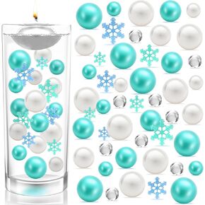 أكثر من 10000 مجموعة حشو مزهرية عائمة يمكنك صنعها بنفسك، حشو مزهرية عيد الميلاد، بما في ذلك 10000 قطعة من خرز جل الماء، 80 قطعة لؤلؤ، 50 قطعة ندفة ثلج لديكورات حفلات عيد الميلاد والمهرجانات in Kuwait