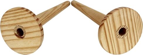 Iblay Wood Arts Wood Yarn Holder with Twirling Mechanism Classic Hand-Operated Winding and Dispensing Accessories, Presents for Craft Lovers7 Inch in Saudi Arabia