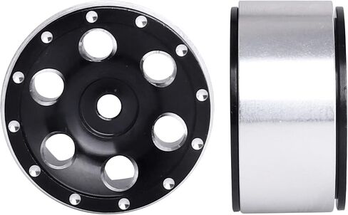 GoHobby 1.0 Beadlock Wheels 1" Micro Wheel Rims for All 1/24 Scale Axial SCX24 RC Crawler Car Upgrades Accessories in Saudi Arabia
