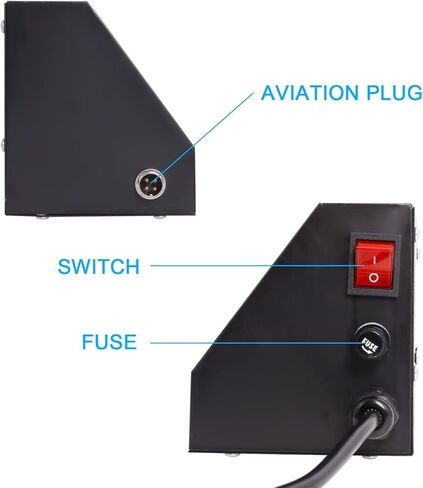 Upgraded Digital Box LED Controller of Heat Press Machine for 12 x 15 Inch K-Type Digital Heat Press Machine, Single Hole Heat Press Machine Temperature Control Box for T-Shirts/Mug/Plate/Cap in Kuwait