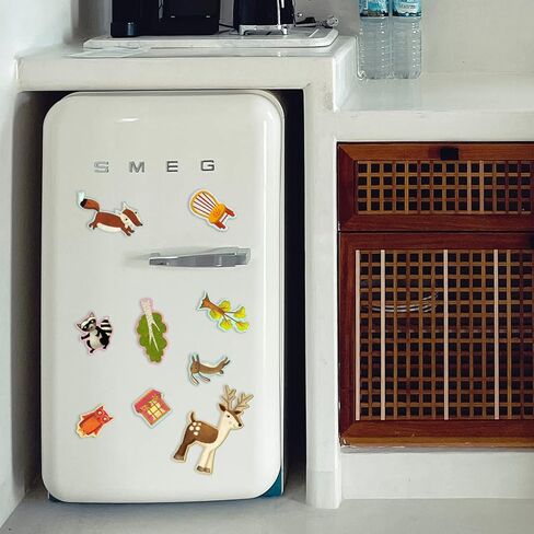 Kids Magnetic Playset Refrigerator Magnets, Wishing Wood & Kingdom for Todder Magnet Toy Magnetic Play Sticker 2 Books Cardboard in Kuwait