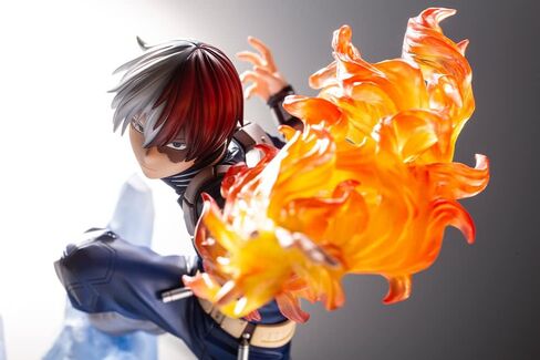 Kotobukiya My Hero Academia: Shoto Todoroki (Version 2) ARTFX J Statue, Multicolor in Saudi Arabia