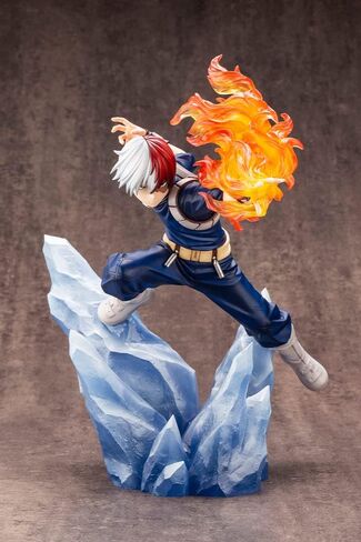 Kotobukiya My Hero Academia: Shoto Todoroki (Version 2) ARTFX J Statue, Multicolor in Saudi Arabia