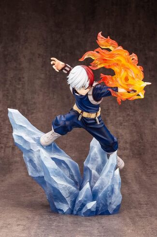 Kotobukiya My Hero Academia: Shoto Todoroki (Version 2) ARTFX J Statue, Multicolor in Saudi Arabia